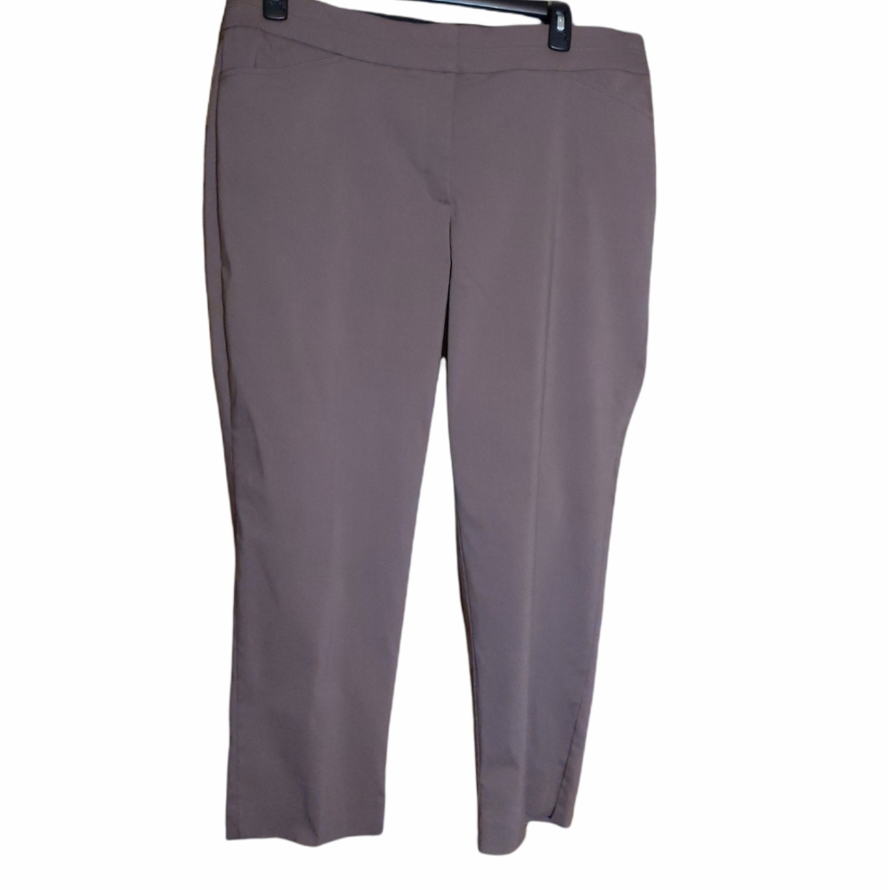 JM collection brown clay magic pants